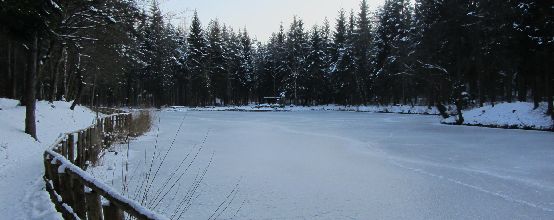 Wir fischen auch im Winter!